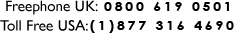 freephone